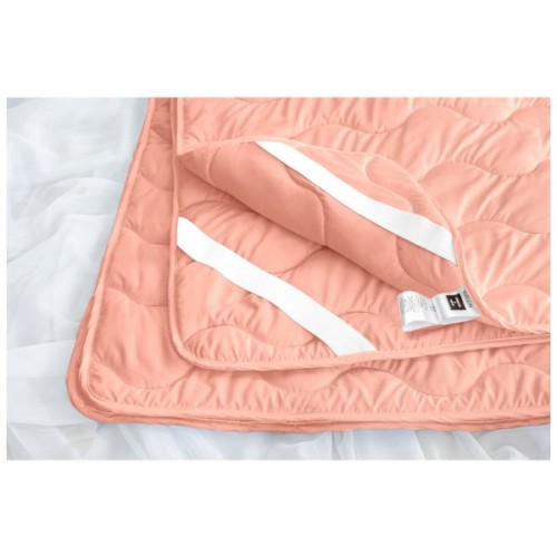 Наматрацник MirSon №1759 Eco Light Coral Cotton на гумці в кутках 100x200 см (2200003711622)