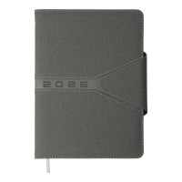 Тижневик Buromax датований 2025 NAVIGATOR, А5 сірий (BM.2124-09)