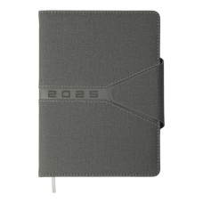 Тижневик Buromax датований 2025 NAVIGATOR, А5 сірий (BM.2124-09)