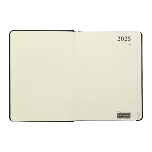 Тижневик Buromax датований 2025 NAVIGATOR, А5 сірий (BM.2124-09)