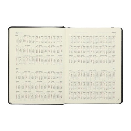 Тижневик Buromax датований 2025 NAVIGATOR, А5 сірий (BM.2124-09)