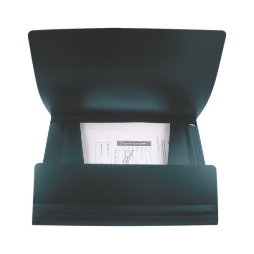 Папка на резинках Axent A4 500 мкм green (1508-05-A)