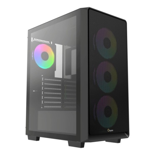 Корпус для ПК OCYPUS GAMMA C60 BK ARGB (GAMMA-C60-BKG400XX-GL)