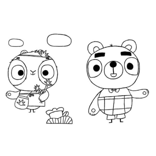 Книга Гра з кольором. Хоробрі зайці. Допитливі зайці Ранок (9789667512842)