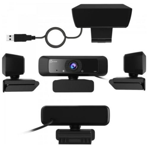 Веб-камера J5create JVCU100-N HD 360 Czarny USB-A (JVCU100-N)