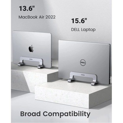 Підставка до ноутбука Ugreen LP258 Vertical Laptop Stand Silver (20471)