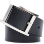 Ремінь Grande Pelle Брючний з натуральної шкіри Чорний (11689)