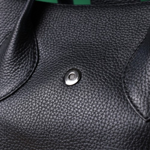 Сумка Shvigel З натуральної шкіри Чорна (22829)