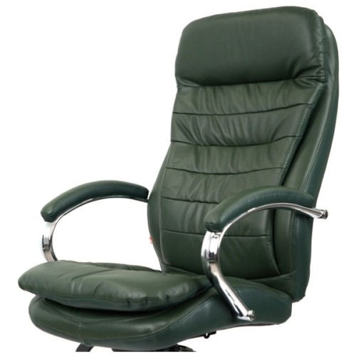 Офісне крісло Аклас Валенсія MB XY-7340 Зелений (Шкіра Lux LC-green) (00161485)