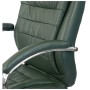 Офісне крісло Аклас Валенсія MB XY-7340 Зелений (Шкіра Lux LC-green) (00161485)