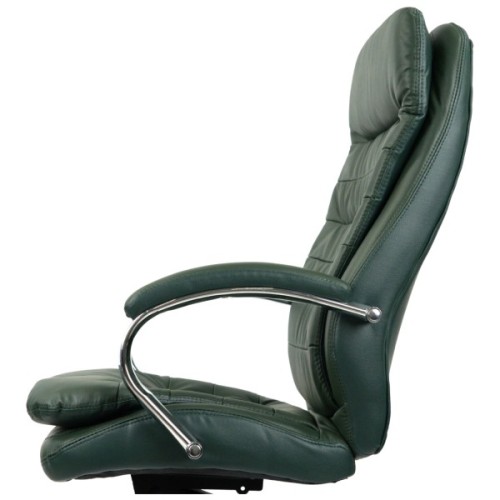 Офісне крісло Аклас Валенсія MB XY-7340 Зелений (Шкіра Lux LC-green) (00161485)