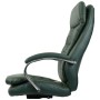 Офісне крісло Аклас Валенсія MB XY-7340 Зелений (Шкіра Lux LC-green) (00161485)