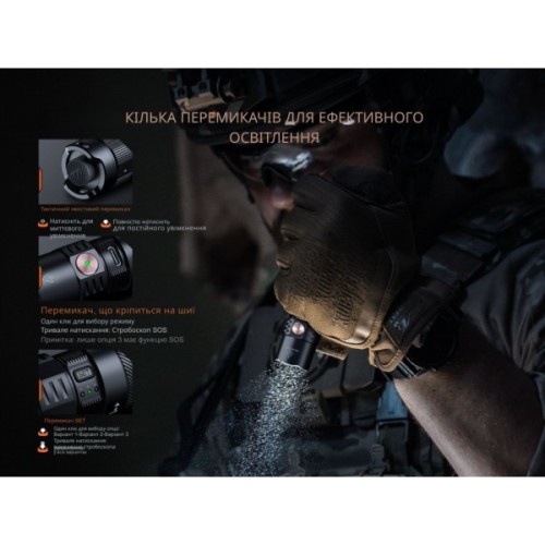 Ліхтар Fenix PD35R ACE тактичний 2000 лм (PD35RACE)