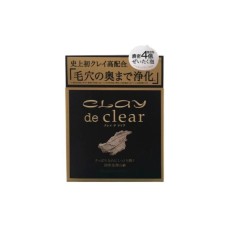 Тверде мило Pelican Clay De Clear Soap Для пористої шкіри обличчя 80 г (4976631649344)