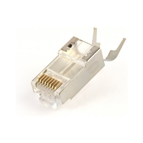 Конектор RJ45 cat.7 FTP 8P8C * 100 (наскрізні отв., позолоч. конт.) Cablexpert (LC-PTF7-01/100)