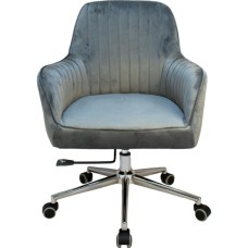 Офісне крісло Примтекс плюс Elion Chrome HL-95 PK, оксамит сірий графіт (Elion Chrome HL-95 PK)