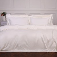 Постільна білизна MirSon Tencel №01 White 143х210 полуторний (2200009368486)