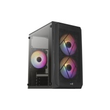 Корпус для ПК AeroCool CS-107-A-BK-v2 Black 600W (ACCX-PC14002.11)