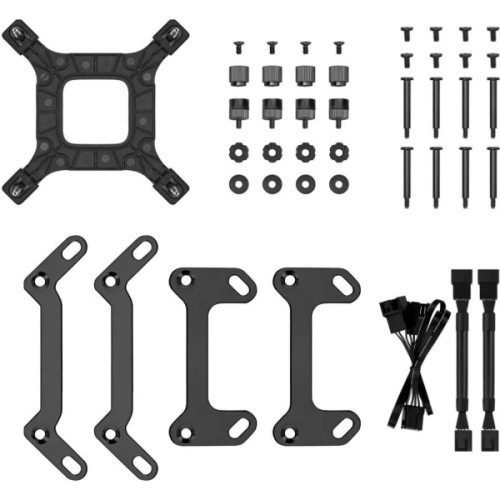 Система рідинного охолодження Deepcool LS520S Zero Dark (R-LS520-BKNNMM-G-1)