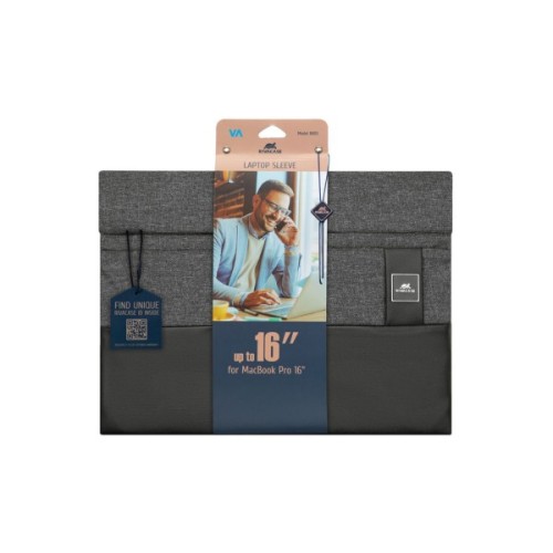 Чохол до ноутбука RivaCase 15.6" 8805 (Black) "Lantau", меланж (8805Black)