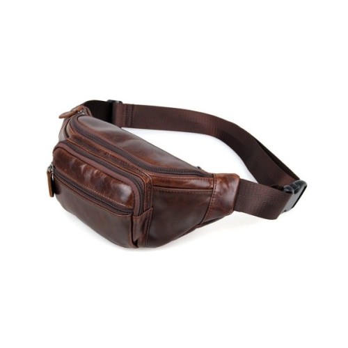 Сумка Vintage Поясна Коричнева (14422)