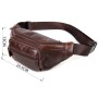 Сумка Vintage Поясна Коричнева (14422)