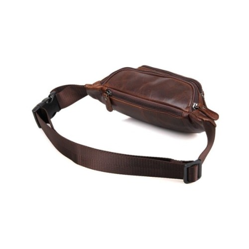 Сумка Vintage Поясна Коричнева (14422)