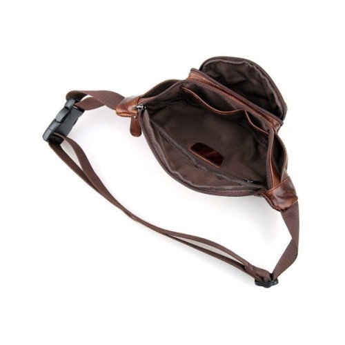 Сумка Vintage Поясна Коричнева (14422)