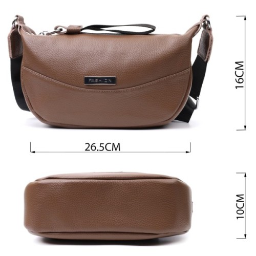 Сумка Vintage З натуральної шкіри Коричнева (22619)