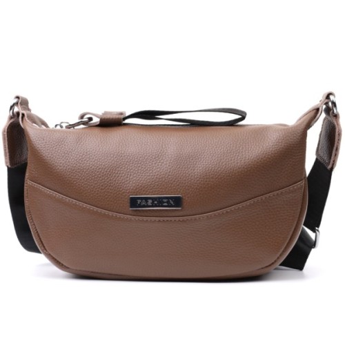 Сумка Vintage З натуральної шкіри Коричнева (22619)