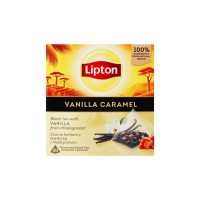 Чай Lipton чорний "Vanilla Caramel" 20 пакетиків (5063270110973)