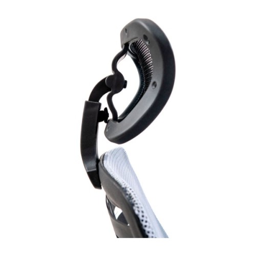 Офісне крісло Richman Бласт Хром M-1 (Tilt) Сітка чорна + сіра (ADD0002355)