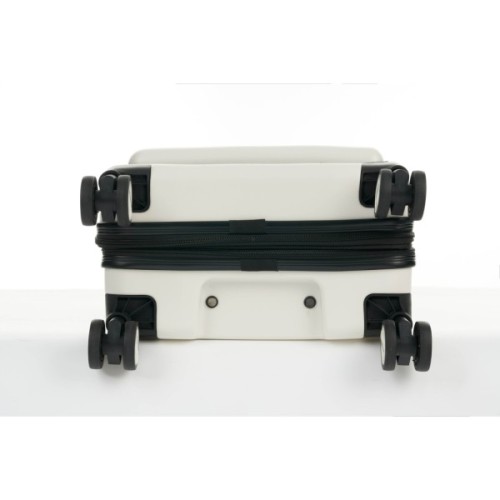 Валіза Bagland маленька 40 л біла (1140721769)