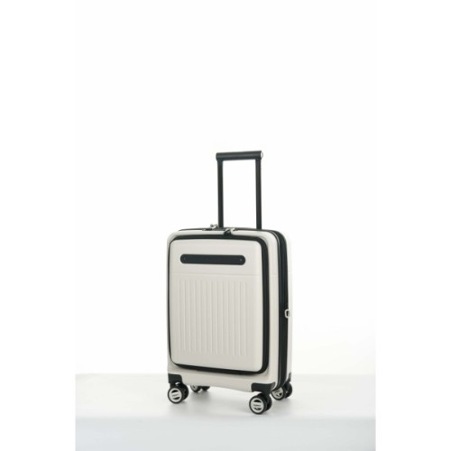 Валіза Bagland маленька 40 л біла (1140721769)