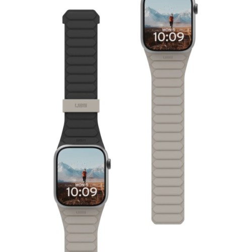 Ремінець до смарт-годинника UAG для Apple Watch Ultra 2/Ultra-49-45-44-42mm, Pathfinder, Black/Titanium (194161114036)