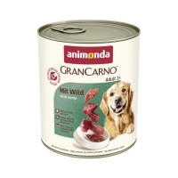 Консерви для собак Animonda GranCarno Adult with Game з дичиною 800 г (4017721824835)