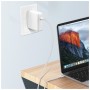 Дата кабель USB-C to USB-C 2.0m 5A 100W zinc alloy braided white ColorWay (CW-CBPDCC099-WT)