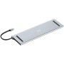 Концентратор 2E USB-C 10-in-1 3xUSB + 2xUSB-C + 2xHDMI + VGA + 3.5mm + microSD/SD + 1xRJ45 0.15m gray (2E-W2703)