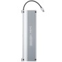 Концентратор 2E USB-C 10-in-1 3xUSB + 2xUSB-C + 2xHDMI + VGA + 3.5mm + microSD/SD + 1xRJ45 0.15m gray (2E-W2703)