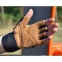 Рукавички для фітнесу MadMax MFG-269 Professional Brown M (MFG-269-Brown_M)
