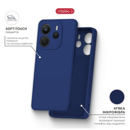 Чохол до мобільного телефона Intaleo SoftShell Xiaomi Redmi Note 14S 4G Blue (1283126631344)