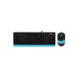 Комплект A4Tech F1010 Blue (4711421943161)