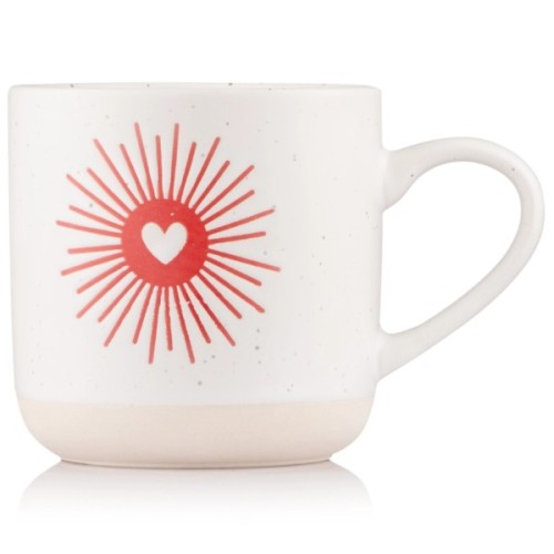 Чашка Ardesto Heart, 350мл, кераміка, білий (AR3076)