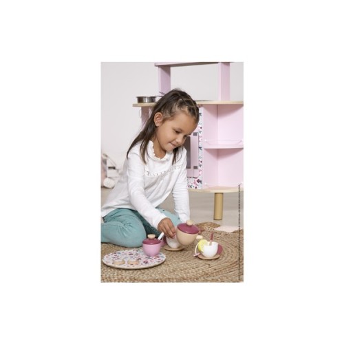 Ігровий набір Janod дерев'яна кухня двостороння (J06616)