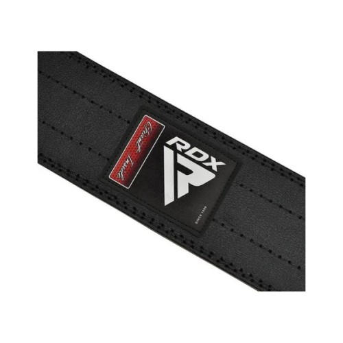Атлетичний пояс RDX для пауерліфтингу RD1 шкіряний Black S (WPB-RD1B-S)