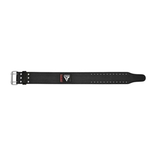 Атлетичний пояс RDX для пауерліфтингу RD1 шкіряний Black S (WPB-RD1B-S)