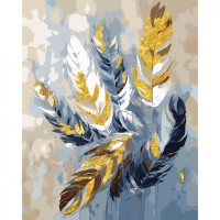 Картина по номерам Santi Золоте пір'я 40*50см поталь (955274)