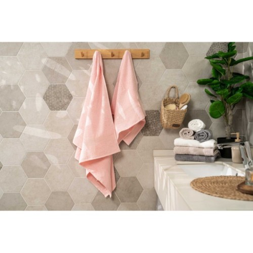 Рушник Ardesto махровий Benefit 100% бавовна рожевий 70х140 см (ART2470SC)