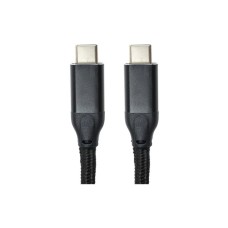 Дата кабель USB-C to USB-C 3.0m PD60W black San Guan (CA914104)