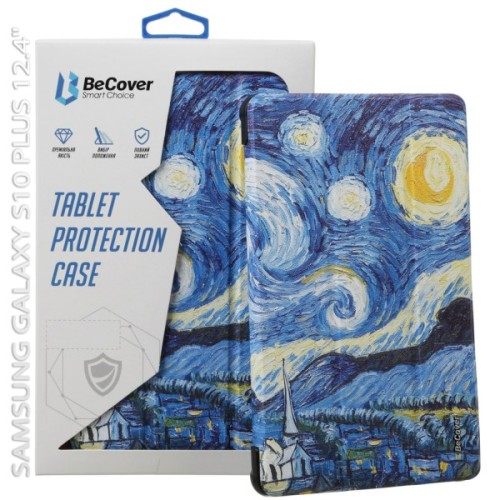 Чохол до планшета BeCover Smart Case Samsung Galaxy Tab S10 Plus (SM-X820/SM-X826) 12.4" Night (712245)